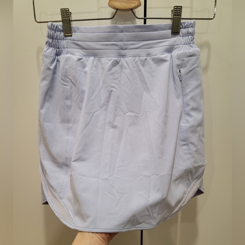 Lululemon Hotty Hot HR Skirt Long pastel blue